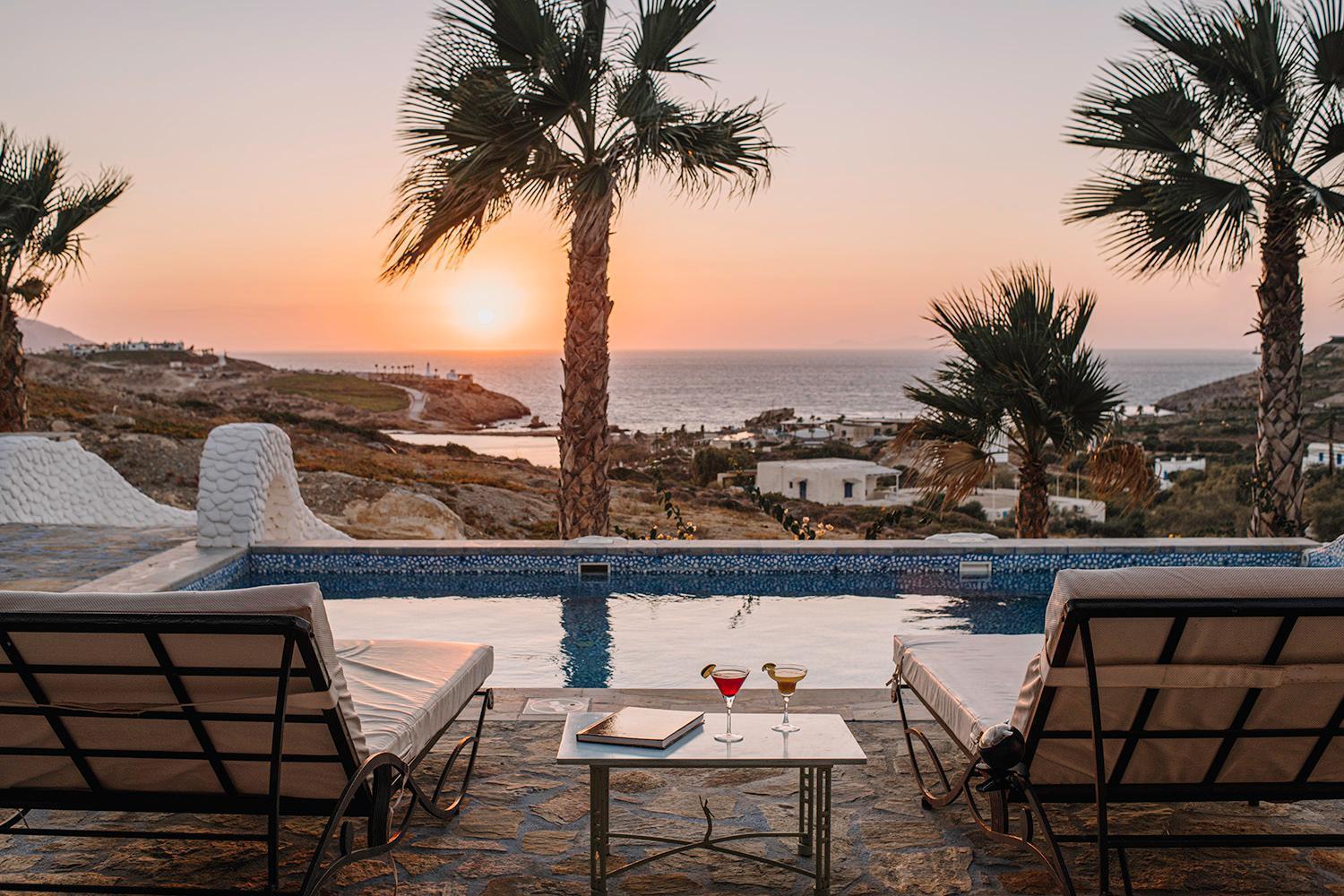 Agalia Luxury Suites Koumpara Eksteriør bilde